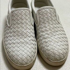 보테가베네타 인트레치아토 슬립온 화이트 40