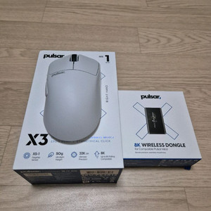 펄사 pulsar X3 게이밍 마우스 팝니다
