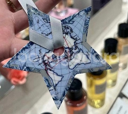 디올 세라믹 퍼퓸 페이퍼 웨이트 석고방향제--0