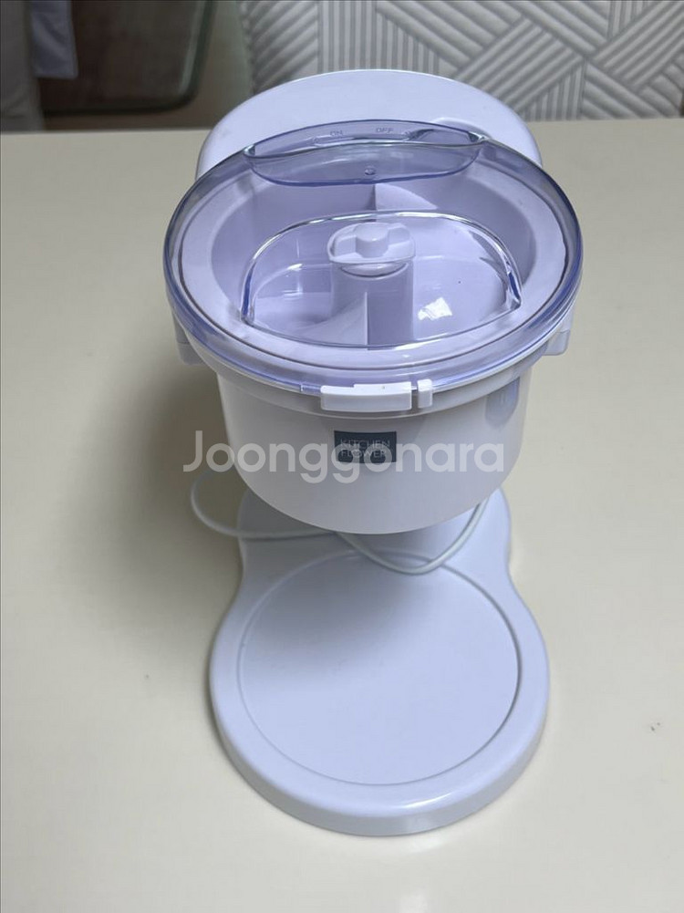 2회 사용) 키친플라워 빙수기 제빙기--0
