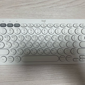 로지텍 k380 키보드 - 화이트 이미지