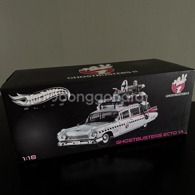핫휠 엘리트 고스트버스터즈 2 ECTO-1A 1:18--1