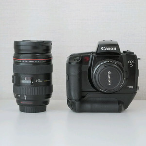 캐논필름카메라(eos5) 및 렌즈(24-70,50mm)