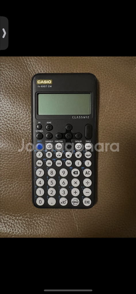 카시오 공학용 계산기 fx-83GT CW--0