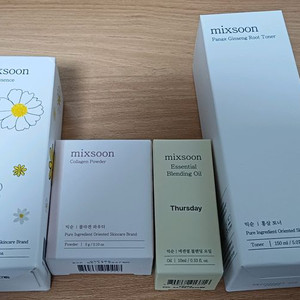 믹순 에센스 믹순 오일 믹순 토너 믹순 콜라겐파우더