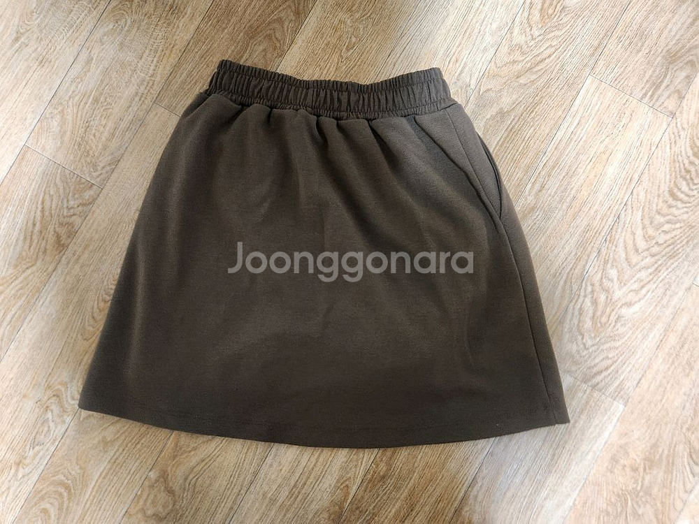 허앤쉬 스커트팬츠 브라운 스몰 사이즈--6