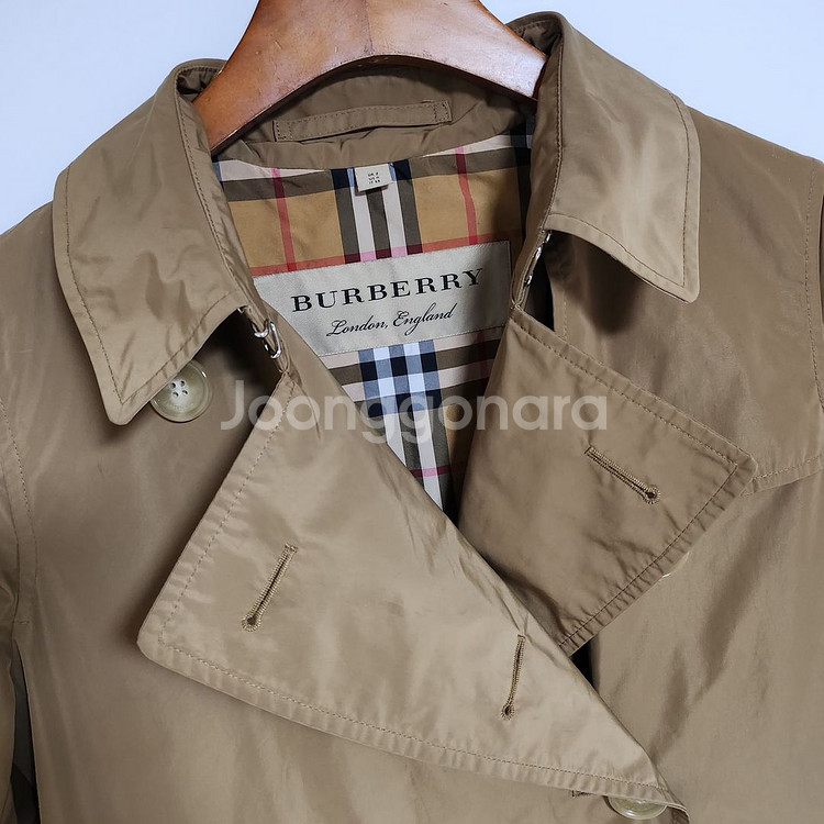 UK2 버버리 카멜 디태처블 여성 트렌치 코트 8006--1