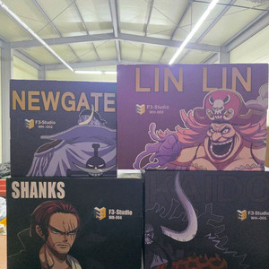 원피스피규어 원피스레진 F3사황 흰수염,카이도우,빅맘,