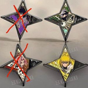 나루토 수리검 자석/나루토 피규어/나루토 제일복권