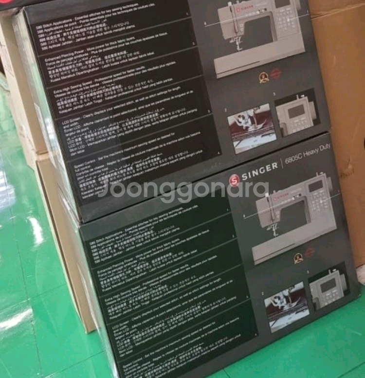 (미개봉 새상품) 싱거 준공업용 미싱 6805C--0