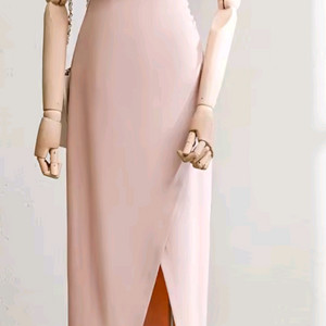 앞트임 미디 스커트 L 28인치