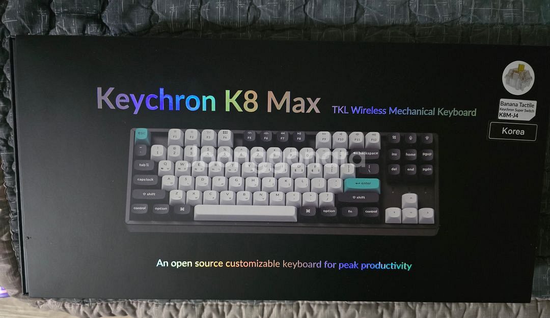 Keychron K8 Max TKL 무선 기계식 키보드--0