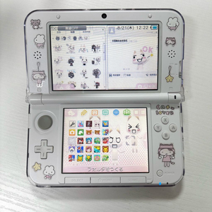 닌텐도 3ds LL 일본판 베이비핑크 구큰다수 튀동숲
