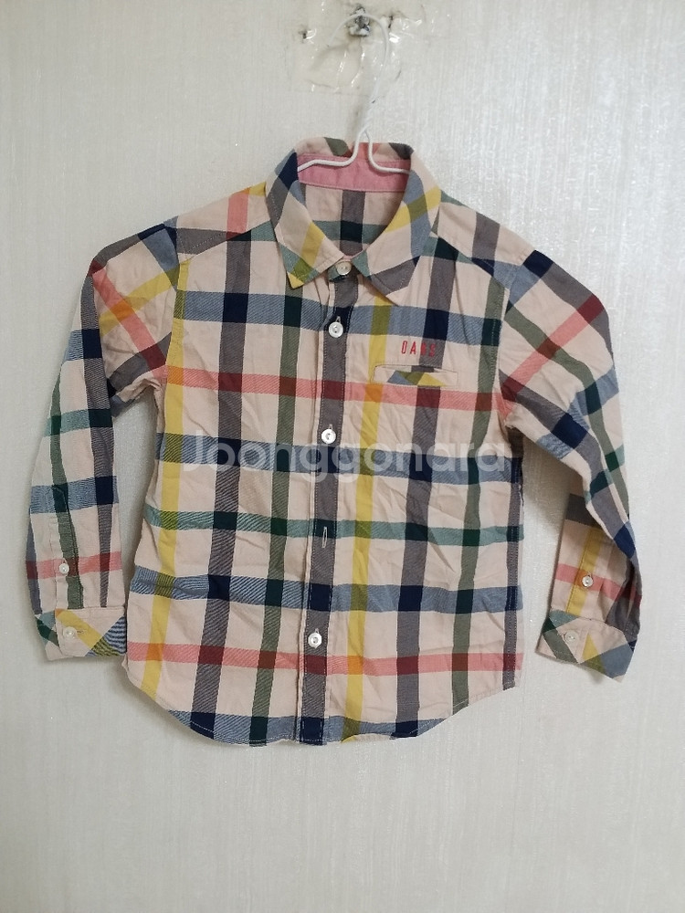 남아동 닥스 체크셔츠 (5.110)--0