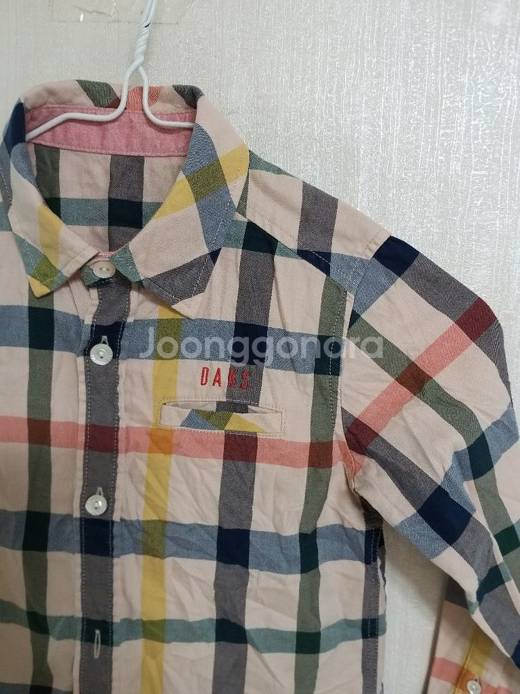 남아동 닥스 체크셔츠 (5.110)--1