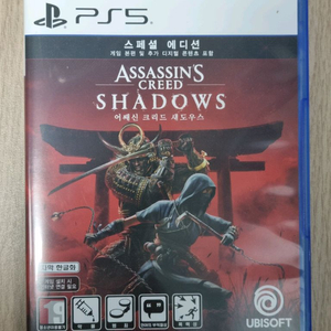 PS5 어쌔신 크리드 섀도우스 스페셜 에디션 코드포함