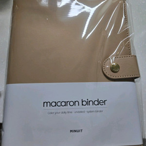 미뉴잇 마카롱 바인더 새상품(다이어리 내지포함)다이어리