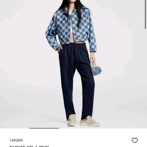 루이비통 다미에 데님 자켓