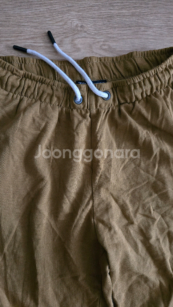 자라 면바지 트레이닝팬츠, 퀼팅반바지 각--1