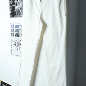 W(XL) 손정완 면바지 팬츠 화이트 밴딩
