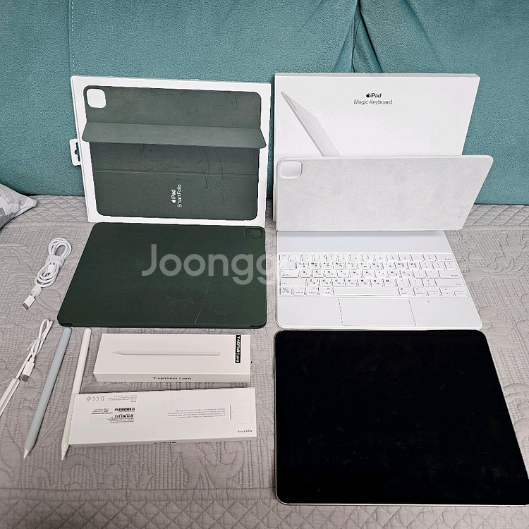 아이패드 프로6세대 12.9 128g 셀룰러 펜슬2세대--0