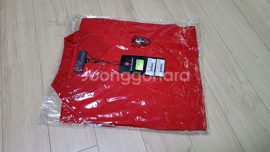 람보르기니 골프웨어 여성용 반팔 티셔츠 90 새제품--7