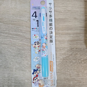 (새상품)짱구 사라사 멀티펜 4+s 홀더
