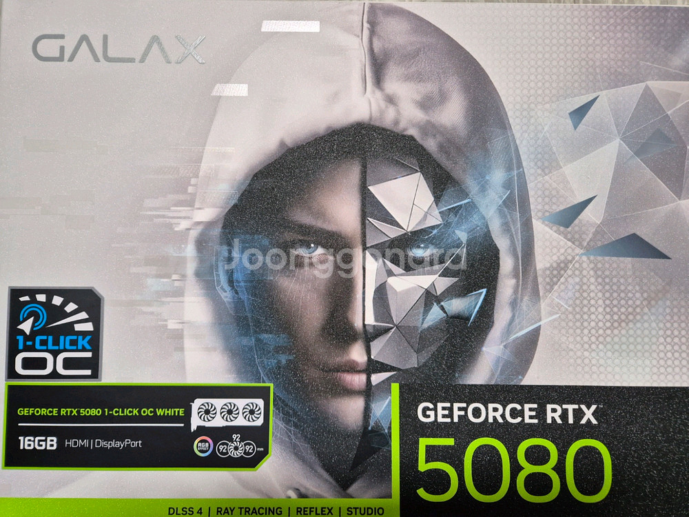 (미개봉)GALAX RTX 5080 16GB 그래픽카드--0