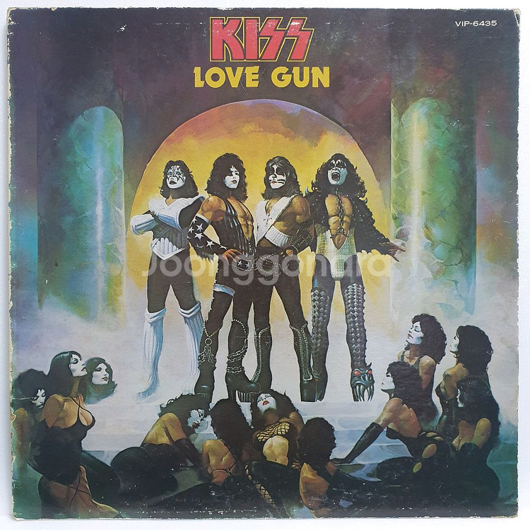 (일본/LP) 키스 Kiss - Love Gun--0