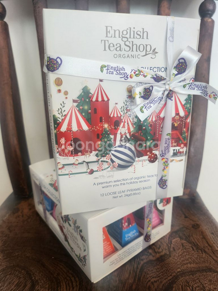 무배송)잉글리쉬티샵 유기농차 크리스마스선물--0