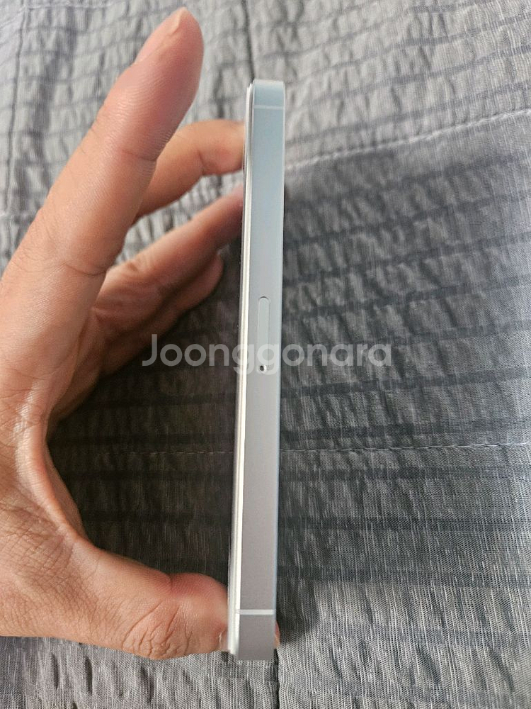 S급 순정 아이폰se1 실버 128g 배터리100--2