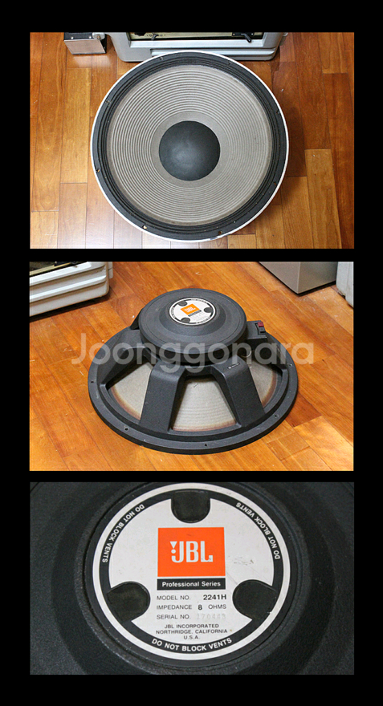 JBL 2241H 18인치 스피커 1개--0