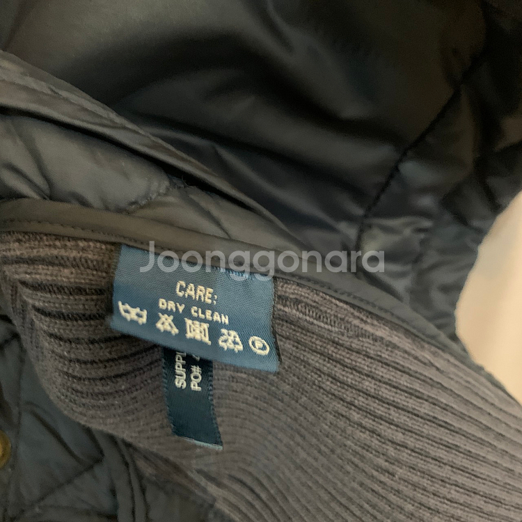 L 폴로랄프로렌 금장 퀼팅 집업 베스트 조끼--5