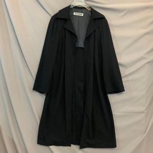 34 JIL SANDER 질샌더 여성 오픈 롱 코트