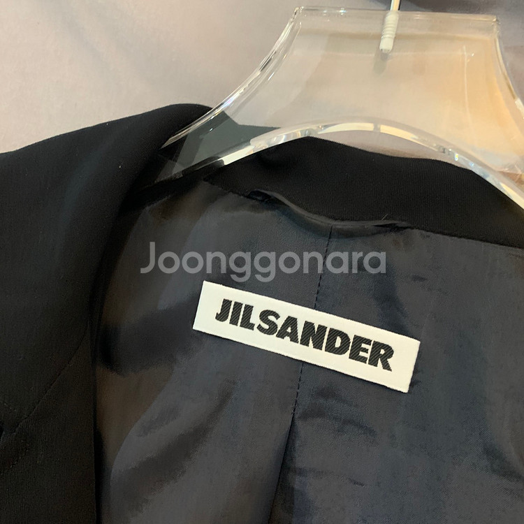 34 JIL SANDER 질샌더 여성 오픈 롱 코트--2