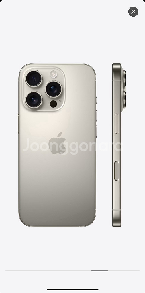 아이폰 16프로맥스 256GB 블랙티타늄 ( 애케플 )--0