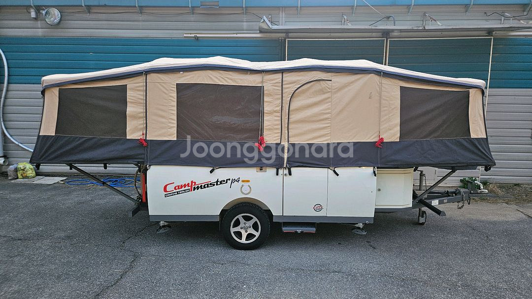 캠프마스터p4 투폴딩 트레일러 판매합니다.--7