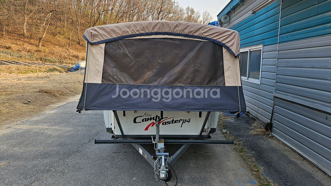 캠프마스터p4 투폴딩 트레일러 판매합니다.--6
