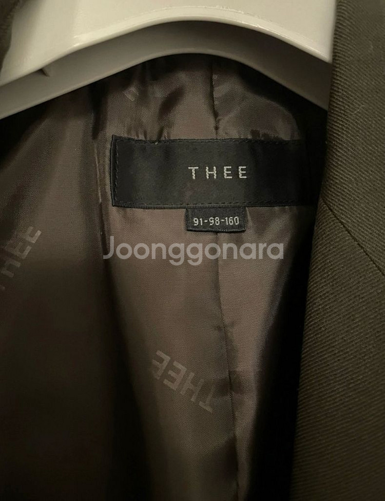 THEE 울자켓 브라운--2