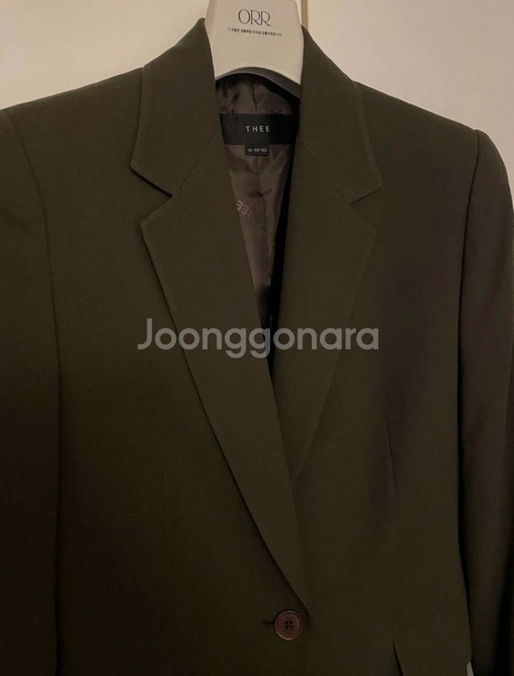 THEE 울자켓 브라운--0