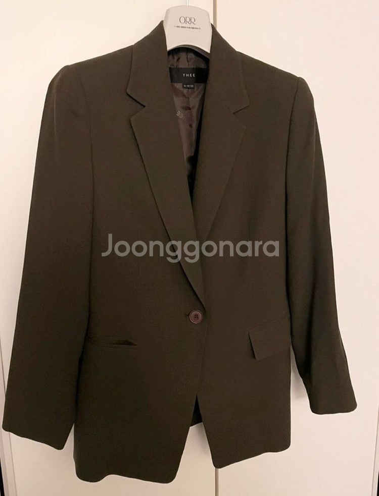 THEE 울자켓 브라운--1