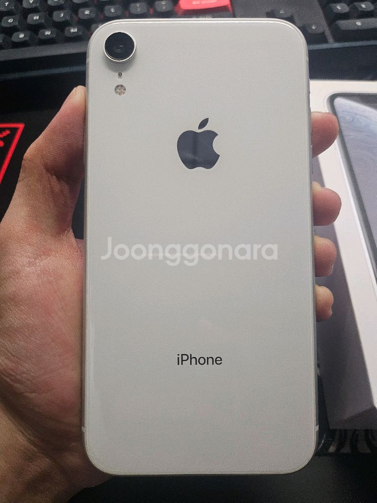 아이폰 XR 화이트 128GB--15