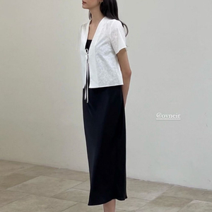 오브네어 flore string blouse