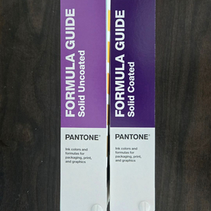 PANTONE 컬러칩 포뮬러 가이드 솔리드 유광,무광