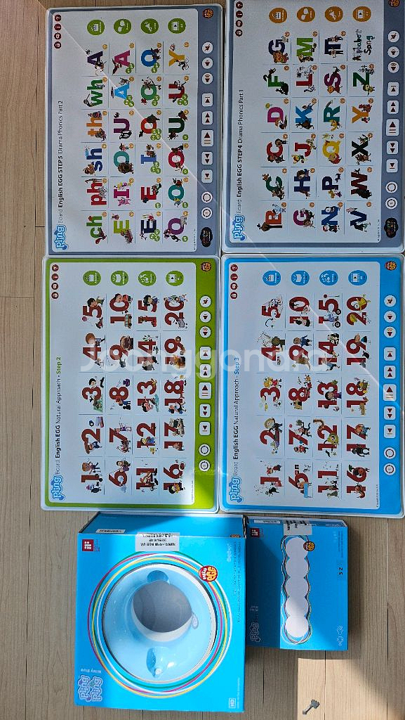 잉글리시에그 스텝 1~5 풀세트(상태 최상)--6