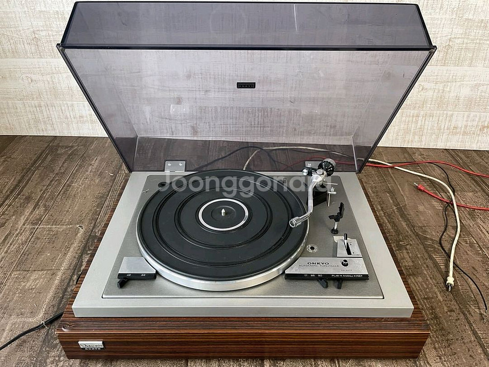 온교 Onkyo Intec 405 대형 턴테이블--0