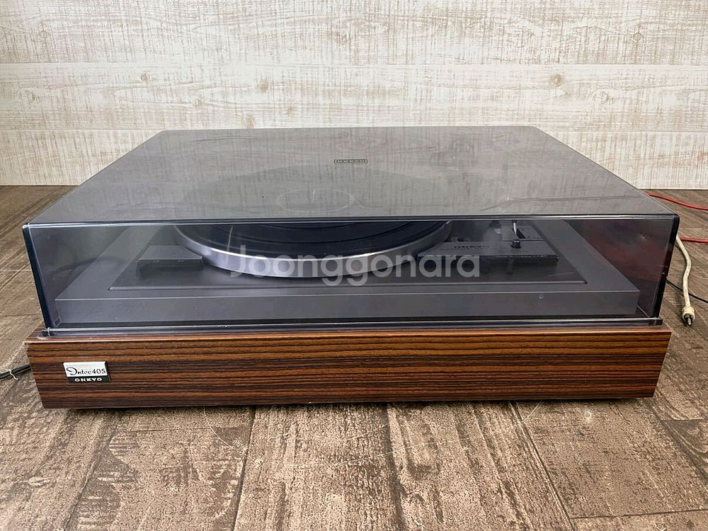 온교 Onkyo Intec 405 대형 턴테이블--4