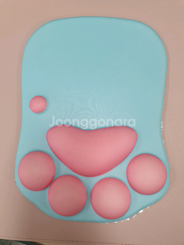 마우스패드 키보드 손목받침대 세트--2
