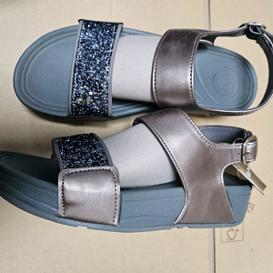 스톤 쿠션감이 좋은 슬리퍼 샌들 여름 신발 L