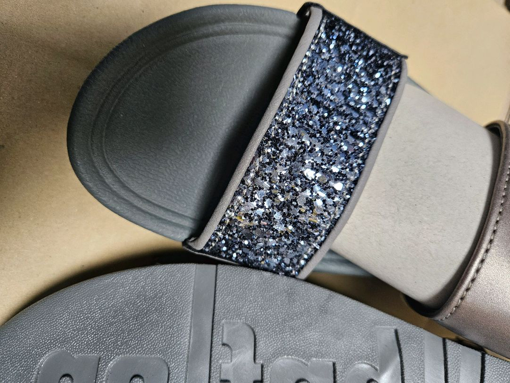 스톤 쿠션감이 좋은 슬리퍼 샌들 여름 신발 L--3